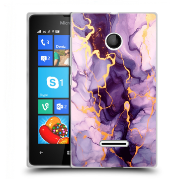 Пластиковый чехол на Microsoft Lumia 435 с принтом Мрамор Пластиковый чехол на Microsoft Lumia 435 с принтом Мрамор