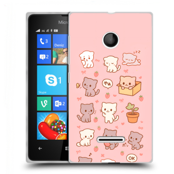 Пластиковый чехол на Microsoft Lumia 435 с принтом Hello Kitty Хелоу Кити Пластиковый чехол на Microsoft Lumia 435 с принтом Hello Kitty Хелоу Кити