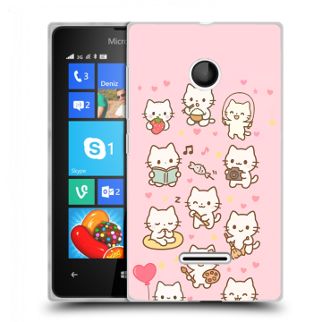 Пластиковый чехол на Microsoft Lumia 435 с принтом Hello Kitty Хелоу Кити Пластиковый чехол на Microsoft Lumia 435 с принтом Hello Kitty Хелоу Кити