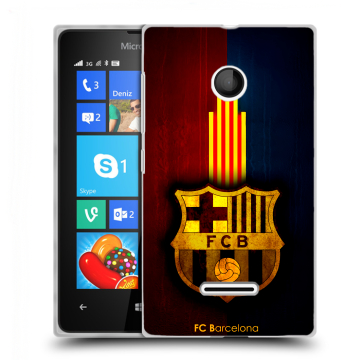 Пластиковый чехол на Microsoft Lumia 435 с принтом Барселона Barcelona Пластиковый чехол на Microsoft Lumia 435 с принтом Барселона Barcelona