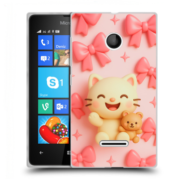 Пластиковый чехол на Microsoft Lumia 435 с принтом для девочек Пластиковый чехол на Microsoft Lumia 435 с принтом для девочек