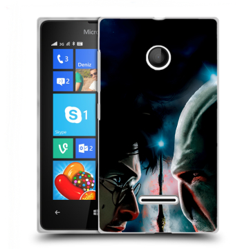 Пластиковый чехол на Microsoft Lumia 435 с принтом Гарри Поттер Harry Potter