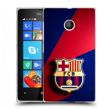 Пластиковый чехол на Microsoft Lumia 435 с принтом Барселона Barcelona Пластиковый чехол на Microsoft Lumia 435 с принтом Барселона Barcelona