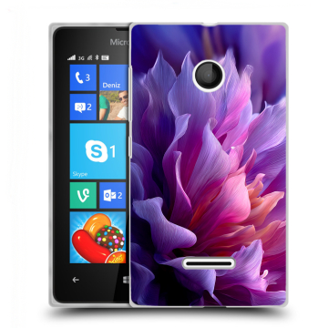 Пластиковый чехол на Microsoft Lumia 435 с принтом женский цветы Пластиковый чехол на Microsoft Lumia 435 с принтом женский цветы