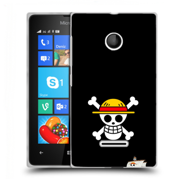 Пластиковый чехол на Microsoft Lumia 435 с принтом One Piece Ван Пис Пластиковый чехол на Microsoft Lumia 435 с принтом One Piece Ван Пис