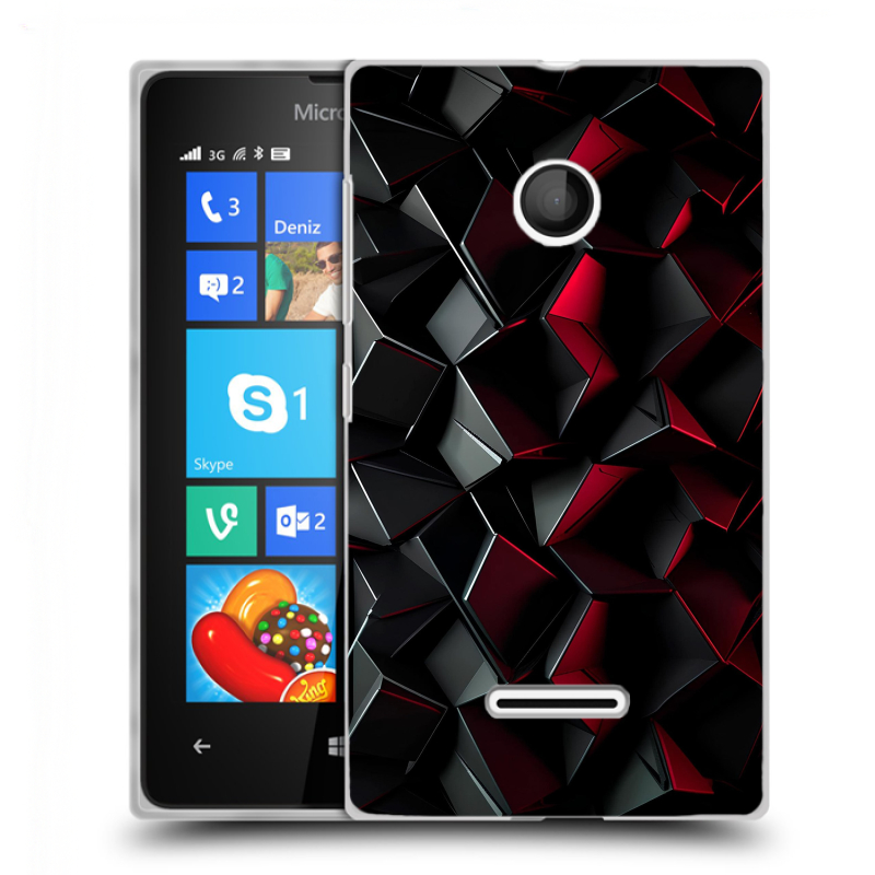 Пластиковый чехол на Microsoft Lumia 435 с принтом Абстракция Пластиковый чехол на Microsoft Lumia 435 с принтом Абстракция