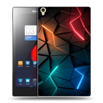 Силиконовый чехол на планшета Lenovo Tab S8 с принтом Абстракция неон Силиконовый чехол на планшета Lenovo Tab S8 с принтом Абстракция неон