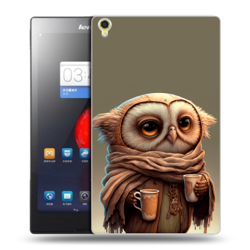 Силиконовый чехол на планшета Lenovo Tab S8 с принтом Сова