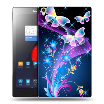 Силиконовый чехол на Lenovo Tab S8 с принтом Бабочки