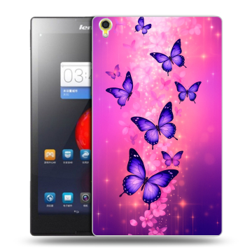 Силиконовый чехол на Lenovo Tab S8 с принтом Бабочки