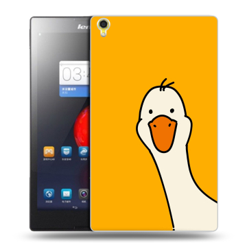 Силиконовый чехол на Lenovo Tab S8 с принтом Утка Силиконовый чехол на Lenovo Tab S8 с принтом Утка