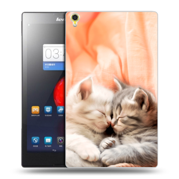 Силиконовый чехол на Lenovo Tab S8 с принтом Котята Силиконовый чехол на Lenovo Tab S8 с принтом Котята