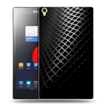 Силиконовый чехол на Lenovo Tab S8 с принтом Текстура металла