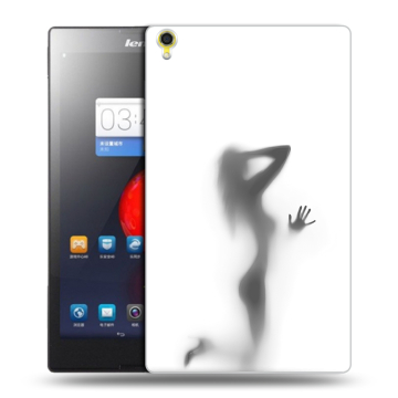 Силиконовый чехол на Lenovo Tab S8 с принтом Силуэт
