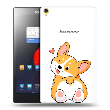 Силиконовый чехол на Lenovo Tab S8 с принтом Корги