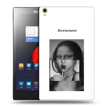 Силиконовый чехол на Lenovo Tab S8 с принтом Мона Лиза