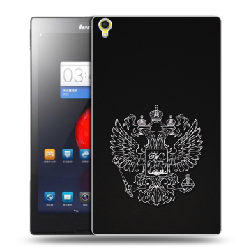 Силиконовый чехол на Lenovo Tab S8 с принтом Герб России