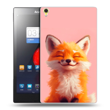 Силиконовый чехол на Lenovo Tab S8 с принтом милая лиса