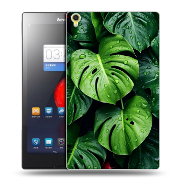 Силиконовый чехол на Lenovo Tab S8 с принтом Листья Силиконовый чехол на Lenovo Tab S8 с принтом Листья