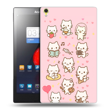 Силиконовый чехол на Lenovo Tab S8 с принтом Hello Kitty Хелоу Кити