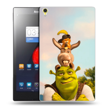 Силиконовый чехол на Lenovo Tab S8 с принтом Шрек Shrek