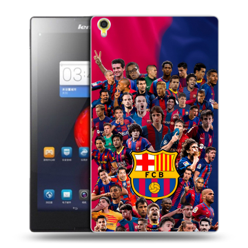 Силиконовый чехол на Lenovo Tab S8 с принтом Барселона Barcelona