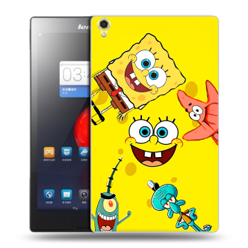 Силиконовый чехол на Lenovo Tab S8 с принтом Спанч боб Спанчбоб Силиконовый чехол на Lenovo Tab S8 с принтом Спанч боб Спанчбоб