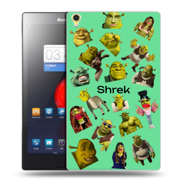Силиконовый чехол на Lenovo Tab S8 с принтом Шрек Shrek