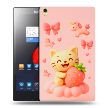 Силиконовый чехол на Lenovo Tab S8 с принтом для девочек