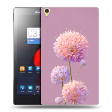 Силиконовый чехол на Lenovo Tab S8 с принтом Цветы