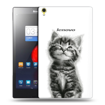 Силиконовый чехол на Lenovo Tab S8 с принтом Котенок Силиконовый чехол на Lenovo Tab S8 с принтом Котенок