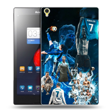 Силиконовый чехол на Lenovo Tab S8 с принтом Реал Роналдо Силиконовый чехол на Lenovo Tab S8 с принтом Реал Роналдо