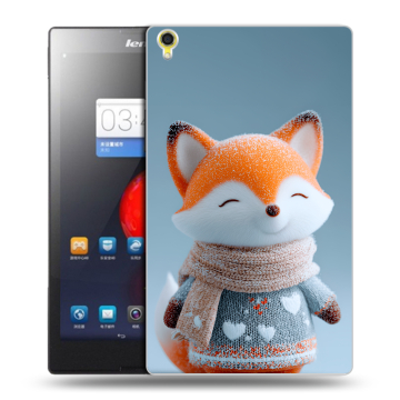 Силиконовый чехол на Lenovo Tab S8 с принтом Лиса