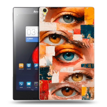 Силиконовый чехол на Lenovo Tab S8 с принтом Модный принт