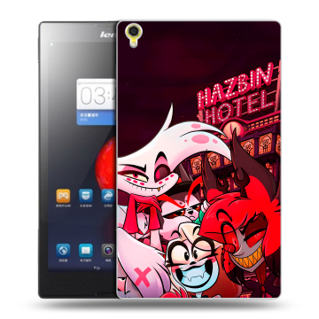 Силиконовый чехол на Lenovo Tab S8 с принтом Hazbin Hotel Отель Хазбин Силиконовый чехол на Lenovo Tab S8 с принтом Hazbin Hotel Отель Хазбин