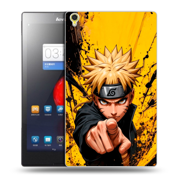 Силиконовый чехол на Lenovo Tab S8 с принтом Naruto Наруто