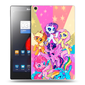 Силиконовый чехол на Lenovo Tab S8 с принтом My little pony Дружба чудо