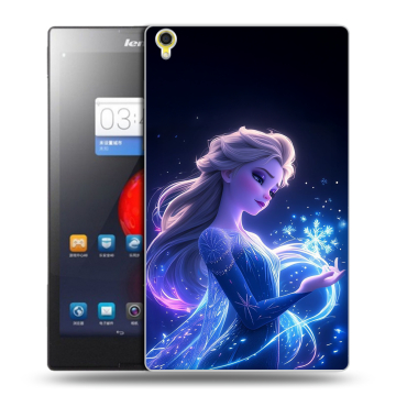 Силиконовый чехол на Lenovo Tab S8 с принтом Холодное сердце Frozen