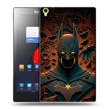 Силиконовый чехол на Lenovo Tab S8 с принтом Batman Бэтмен