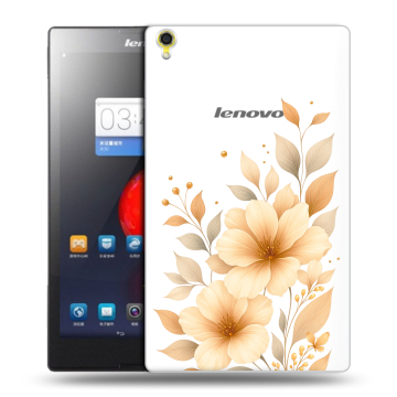 Силиконовый чехол на Lenovo Tab S8 с принтом для девушки