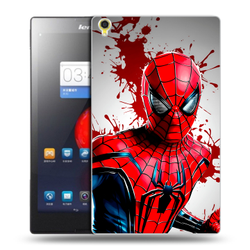 Силиконовый чехол на Lenovo Tab S8 с принтом Spiderman Человек паук Силиконовый чехол на Lenovo Tab S8 с принтом Spiderman Человек паук