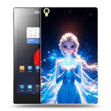Силиконовый чехол на Lenovo Tab S8 с принтом Холодное сердце Frozen