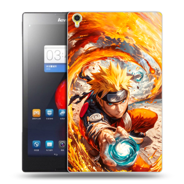 Силиконовый чехол на Lenovo Tab S8 с принтом Аниме Наруто Naruto