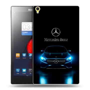 Силиконовый чехол на Lenovo Tab S8 с принтом Mercedes Мерседес