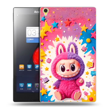 Силиконовый чехол на Lenovo Tab S8 с принтом Labubu Лабубу