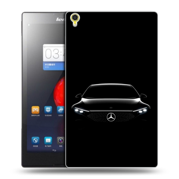Силиконовый чехол на Lenovo Tab S8 с принтом Mercedes Мерседес