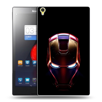 Силиконовый чехол на Lenovo Tab S8 с принтом IronMan Железный человек