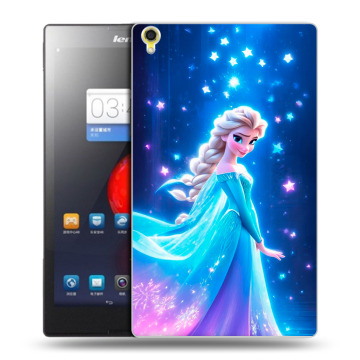 Силиконовый чехол на Lenovo Tab S8 с принтом Холодное сердце Frozen