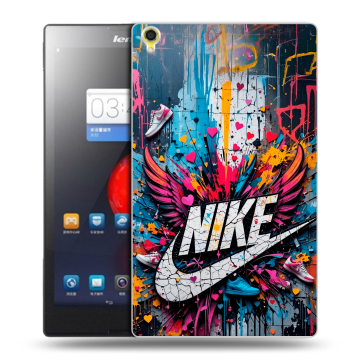 Силиконовый чехол на Lenovo Tab S8 с принтом Nike Найк Силиконовый чехол на Lenovo Tab S8 с принтом Nike Найк