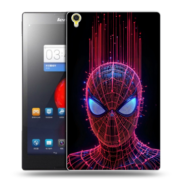 Силиконовый чехол на Lenovo Tab S8 с принтом Spiderman Человек паук